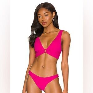 L* Space Eco Chic Off the Grid Fisher Top, Bougainvillea, S(32-34B)